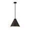 Z-Lite Eaton 1 Light Pendant, Matte Black 6011P18-MB - alternate 1